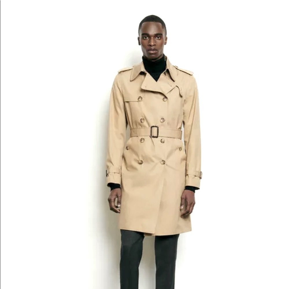 Sandro Magnetic Trench Coat